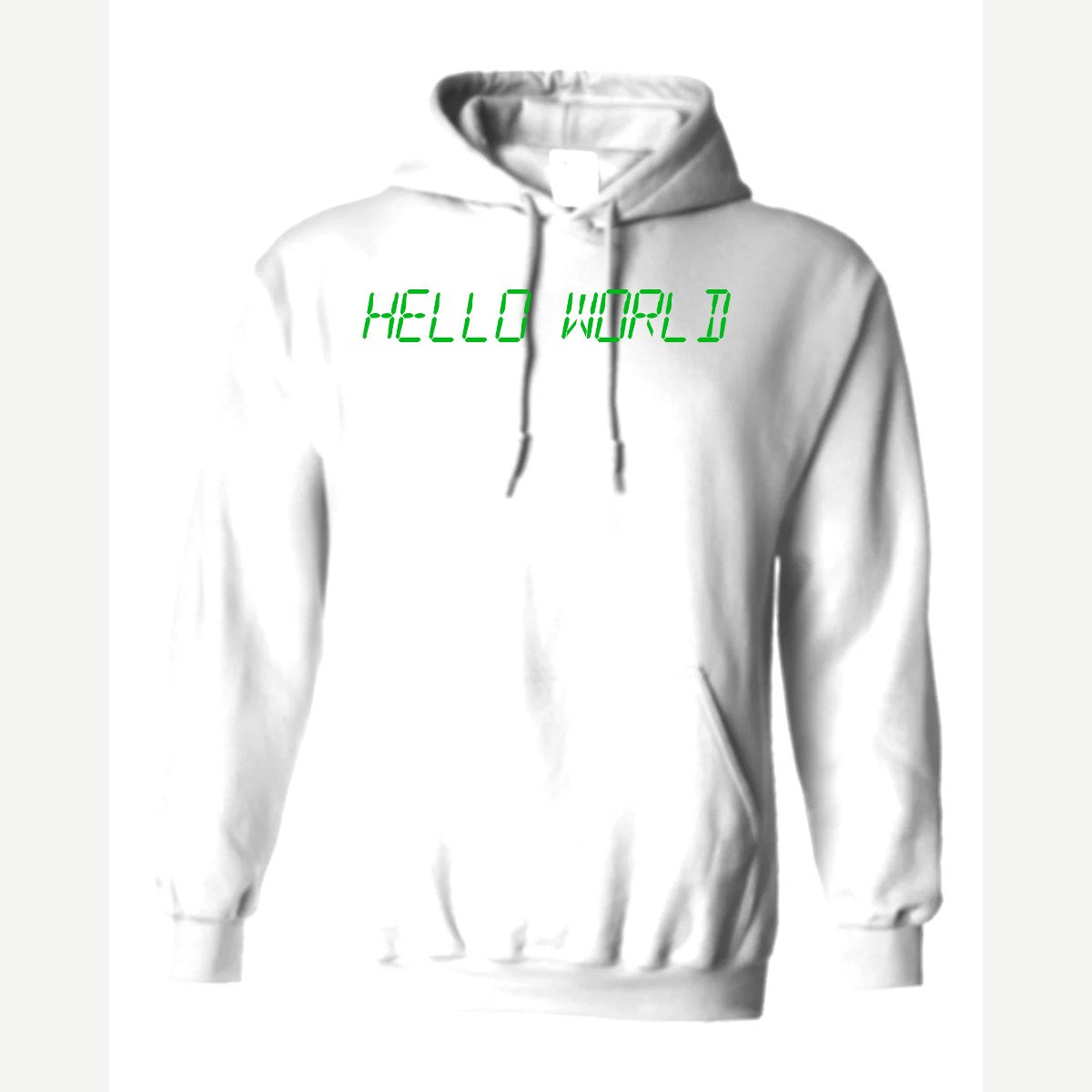 Hello World programmer — Hoodie / White