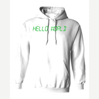 Hello World programmer — Hoodie / White