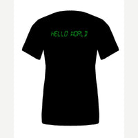 Hello World programmer — Premium Tee / Black