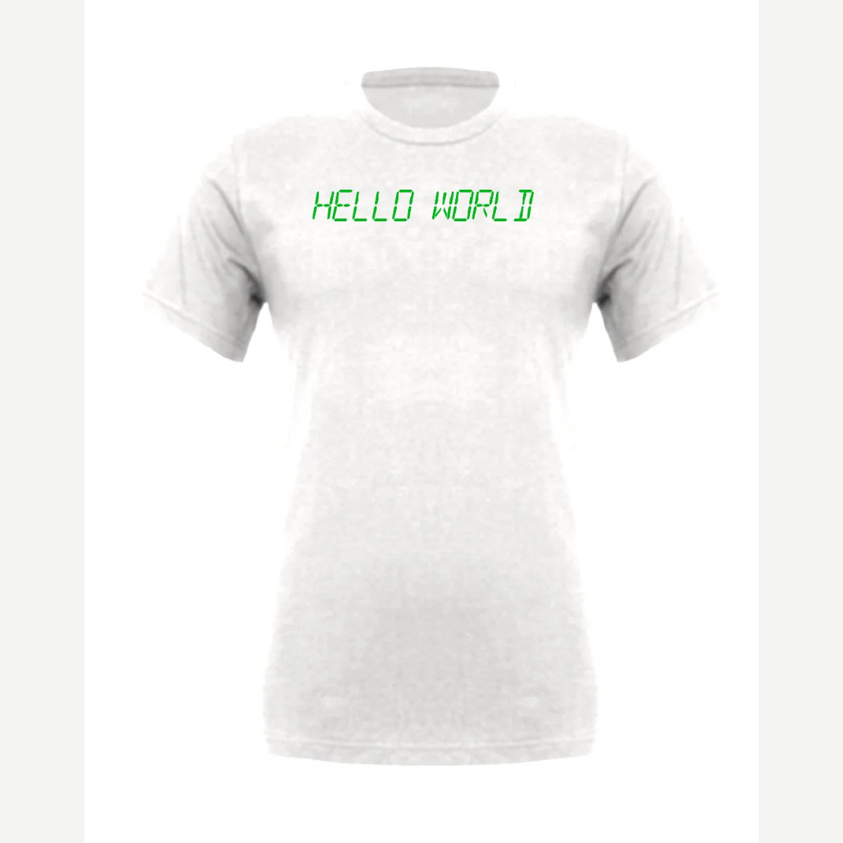 Hello World programmer — Premium Tee / White