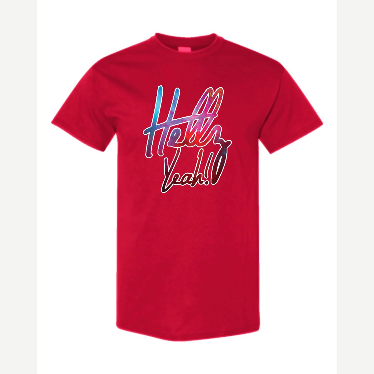Hellz Yeah! — Classic Tee / Red