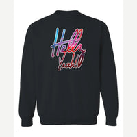 Hellz Yeah! — Crewneck Sweatshirt / Black