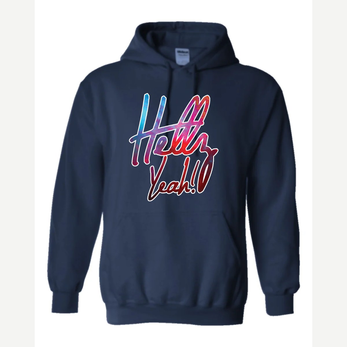 Hellz Yeah! — Hoodie / Navy