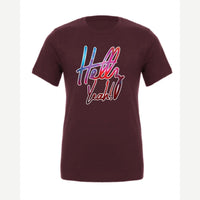 Hellz Yeah! — Premium Tee / Maroon