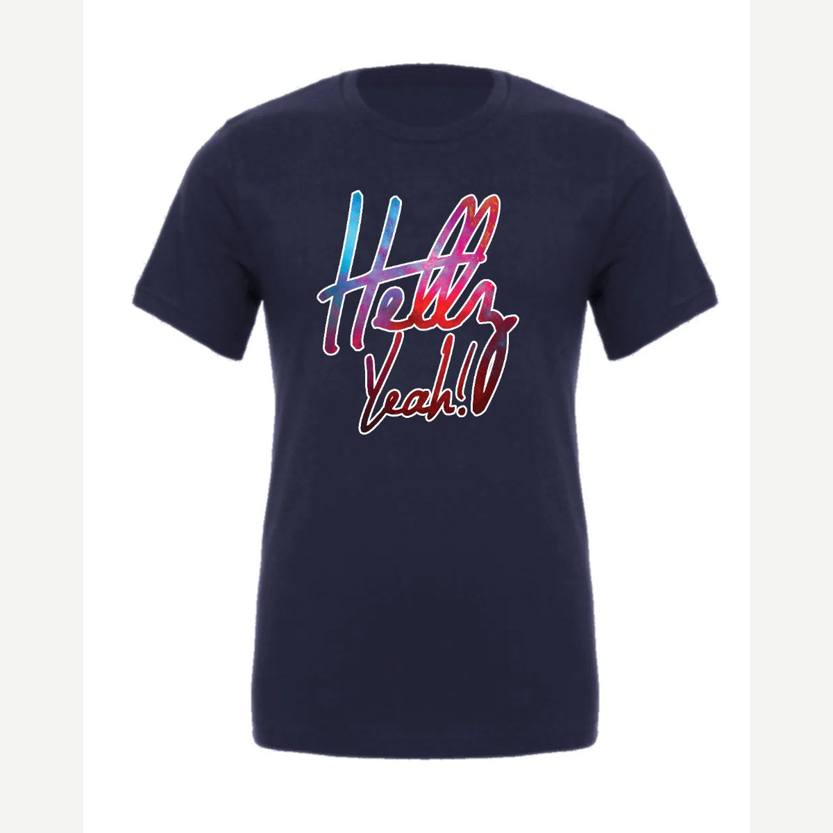 Hellz Yeah! — Premium Tee / Navy