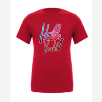 Hellz Yeah! — Premium Tee / Red