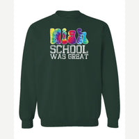 High School — Crewneck Sweatshirt / Forest Green