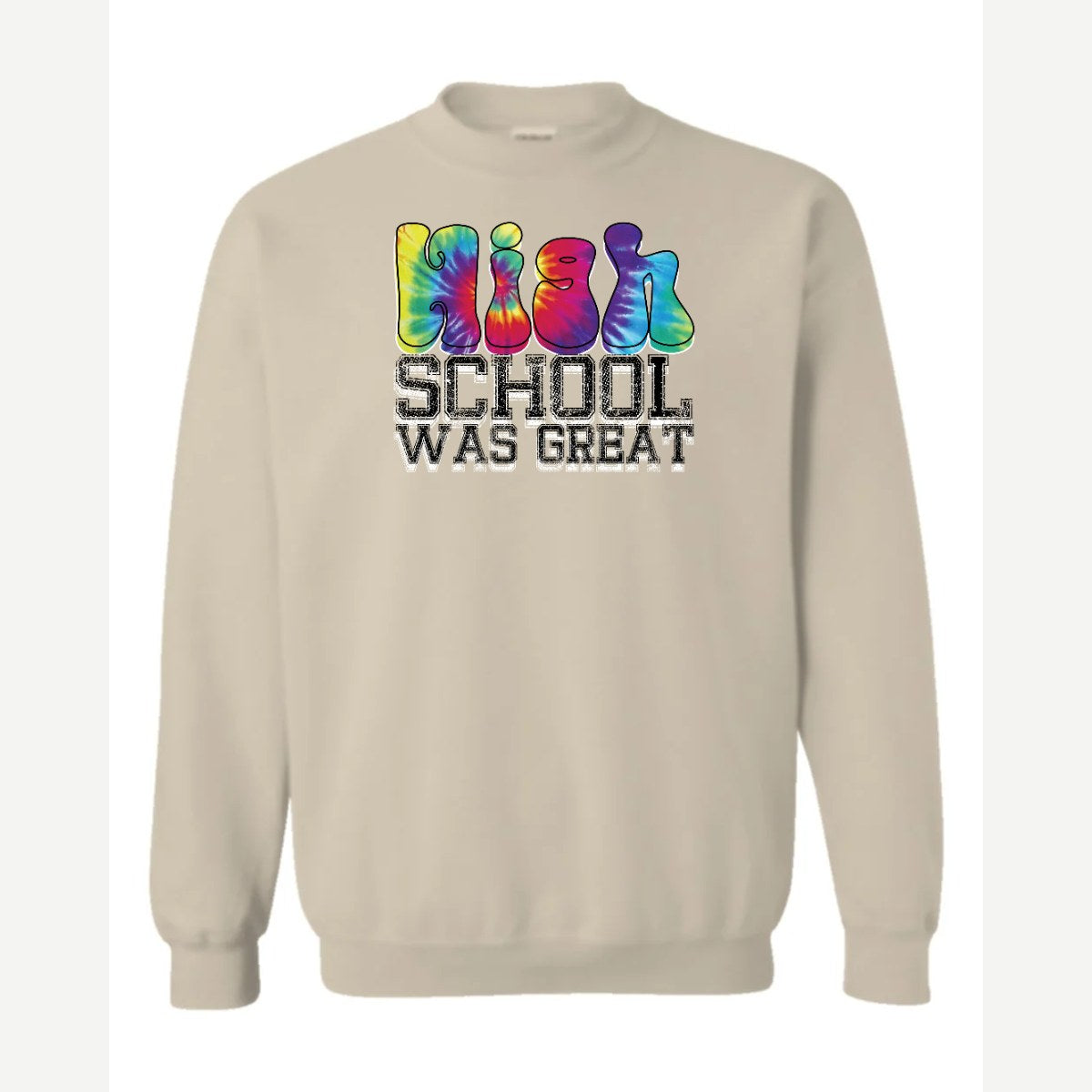 High School — Crewneck Sweatshirt / Sand