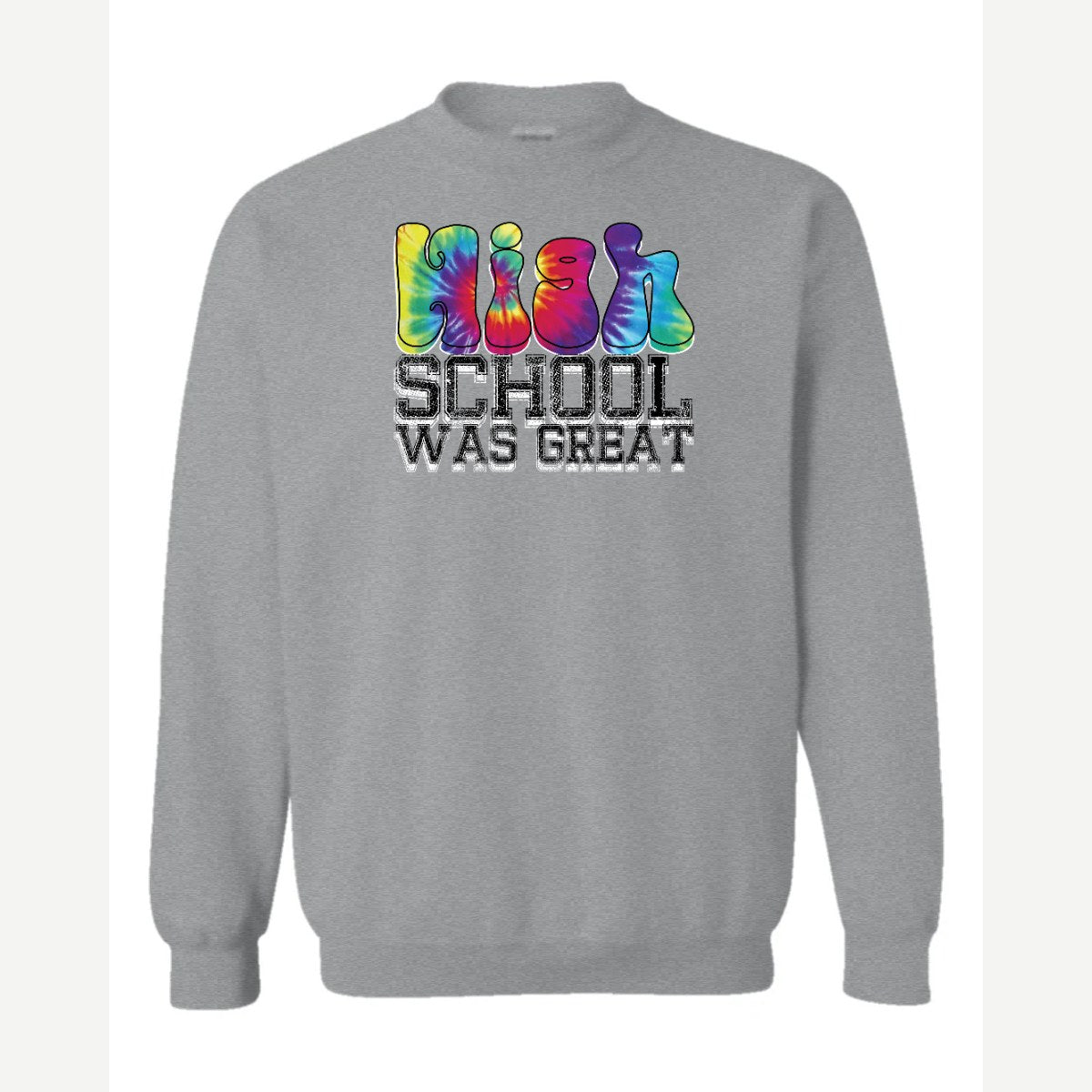 High School — Crewneck Sweatshirt / Sport Grey