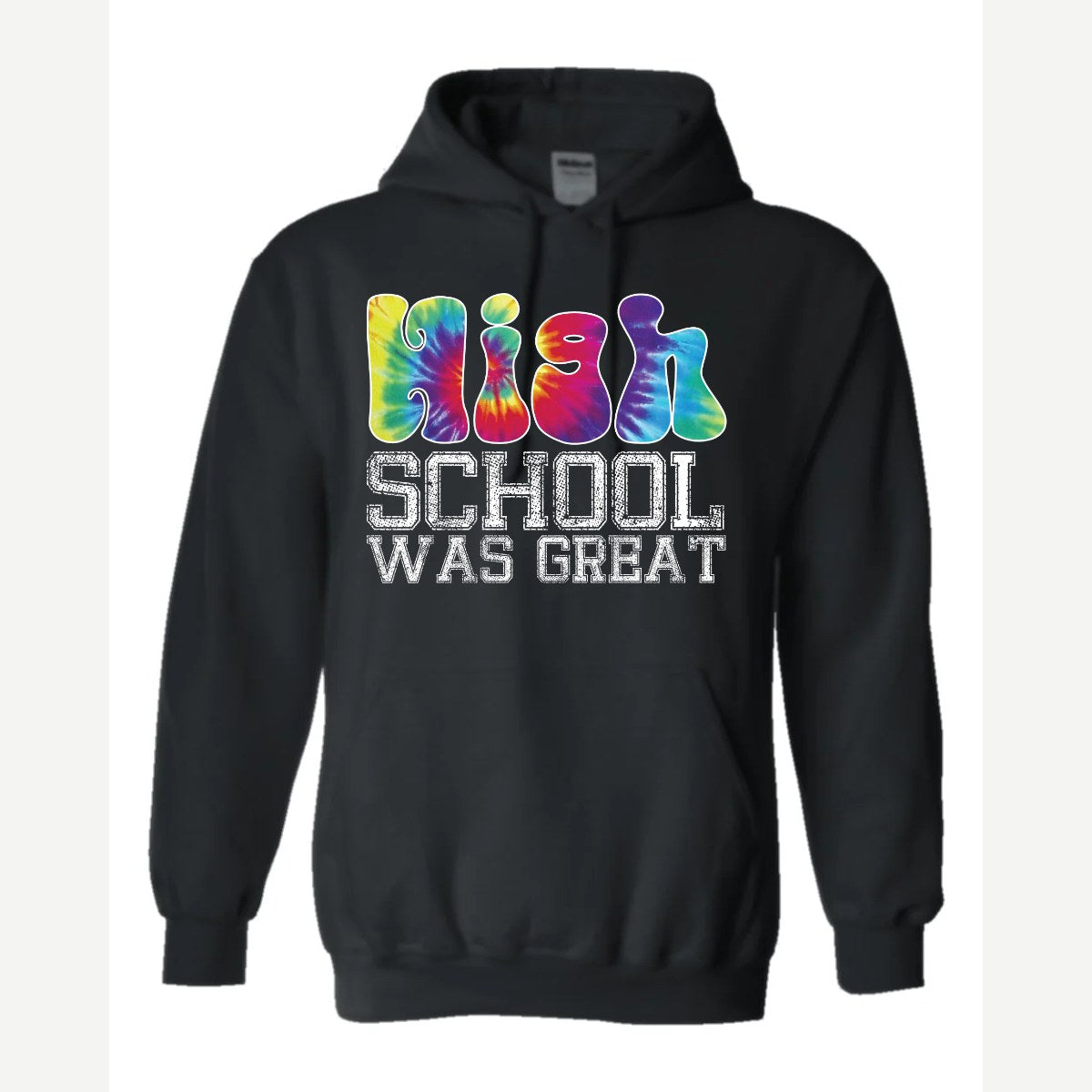 High School — Hoodie / Black