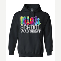 High School — Hoodie / Black