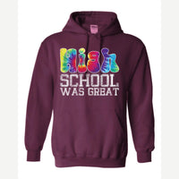 High School — Hoodie / Maroon