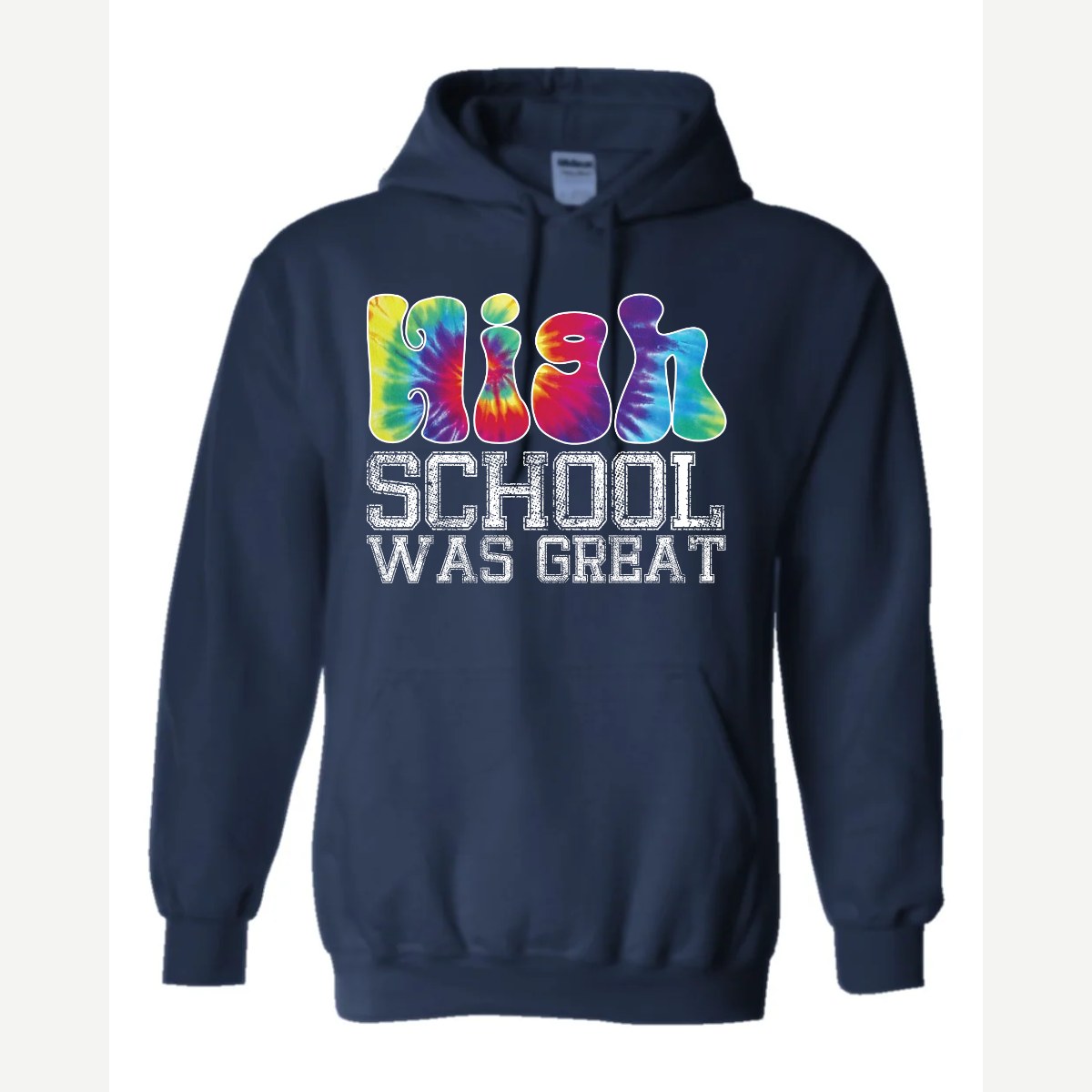High School — Hoodie / Navy