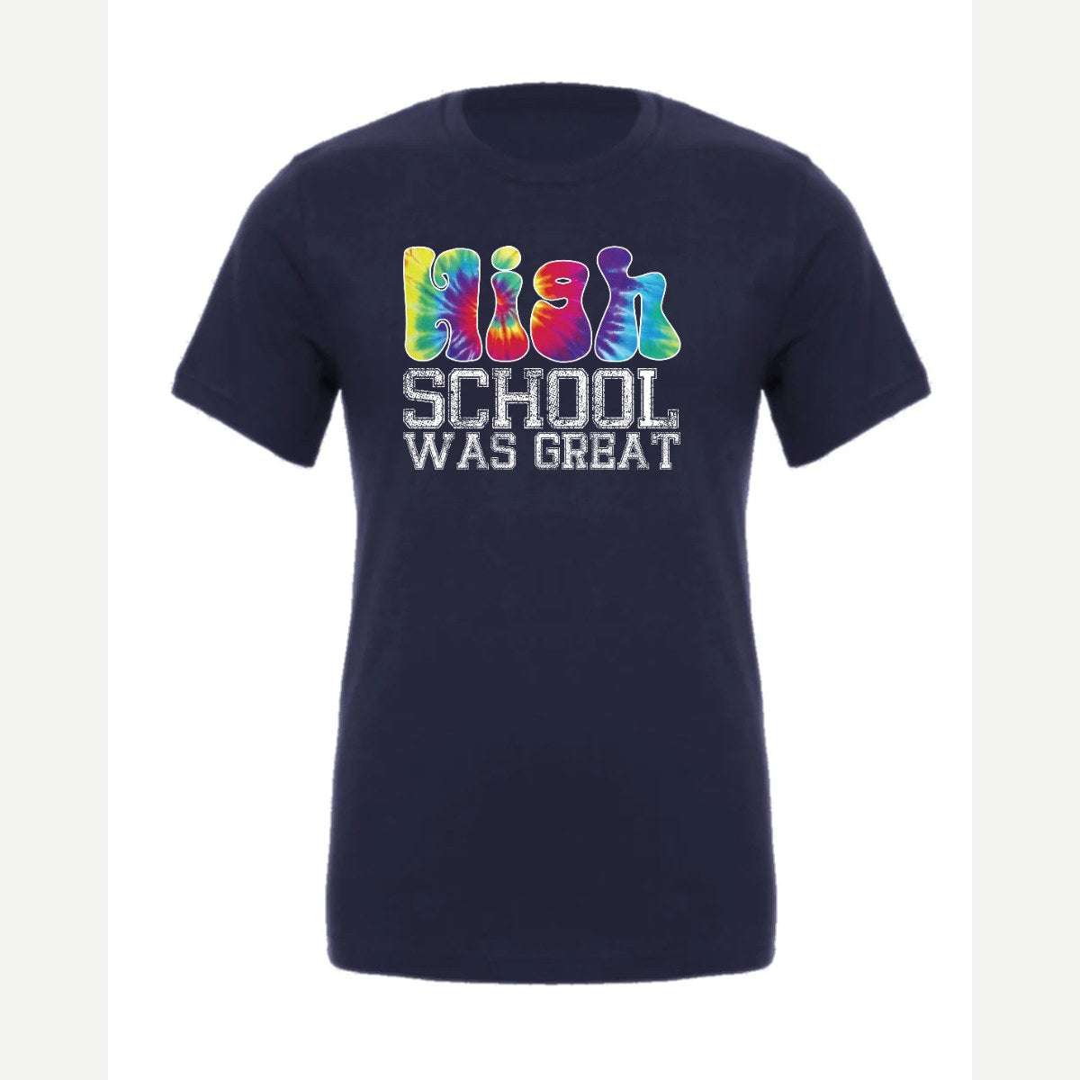 High School — Premium Tee / Navy