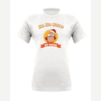 Ho Ho Hold My Cocoa — Premium Tee / White