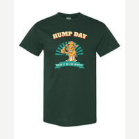 Hump Day – Made It to the Middle — Classic Tee / Forest Green