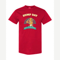 Hump Day – Made It to the Middle — Classic Tee / Red