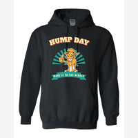 Hump Day – Made It to the Middle — Hoodie / Black