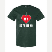 I <3 Boyfriend — Classic Tee / Forest Green