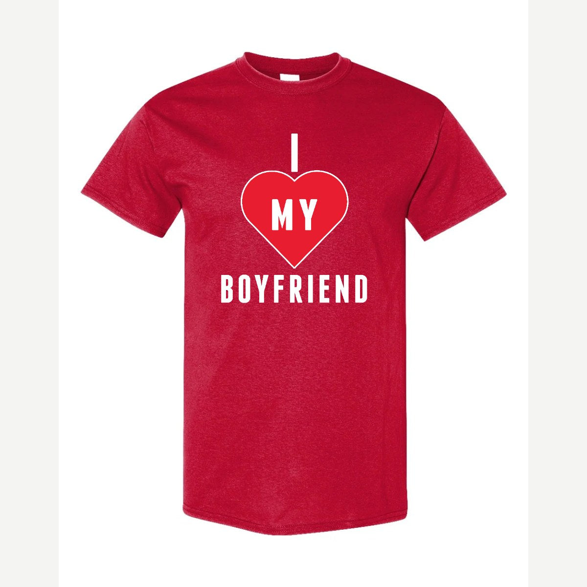 I <3 Boyfriend — Classic Tee / Red