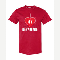 I <3 Boyfriend — Classic Tee / Red