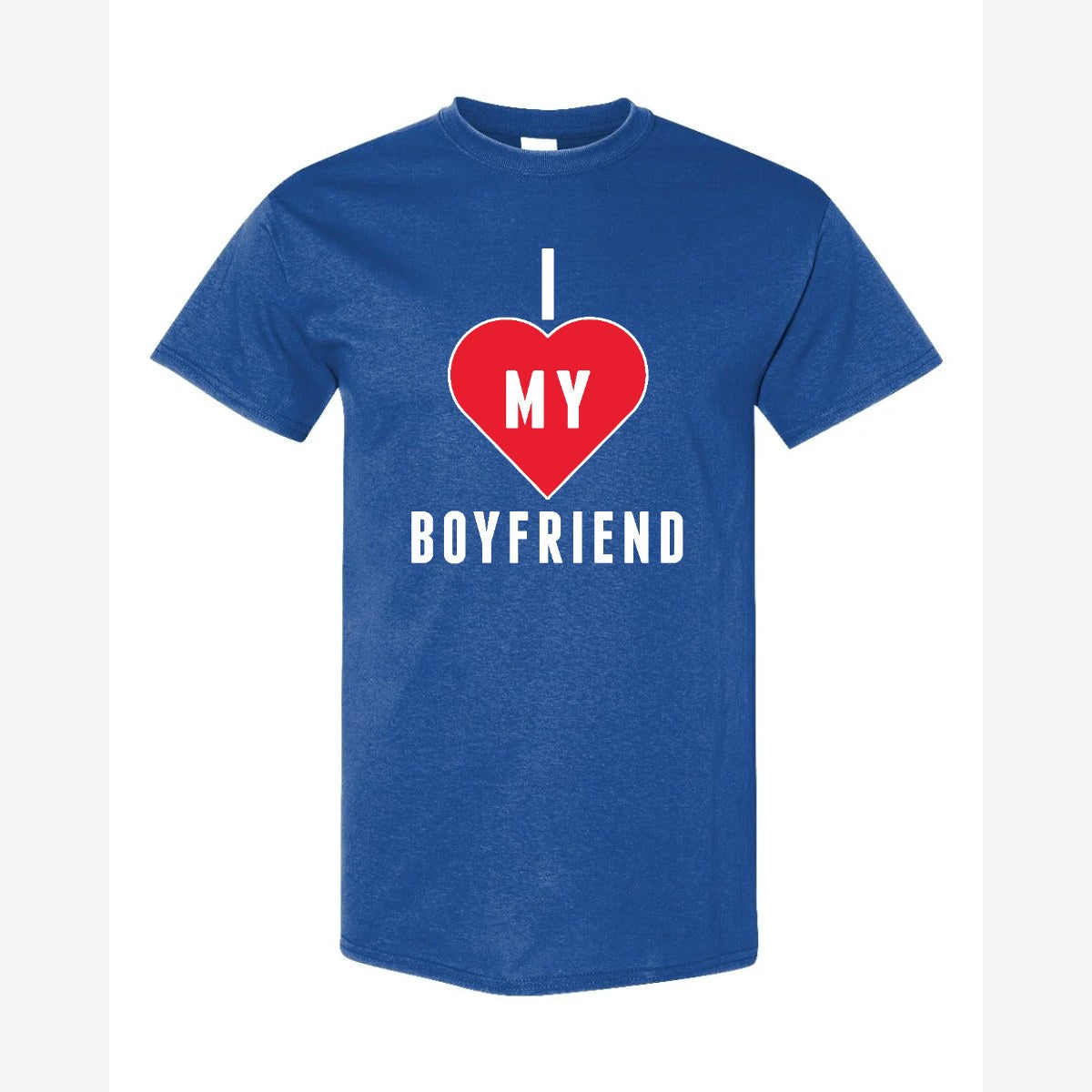 I <3 Boyfriend — Classic Tee / Royal