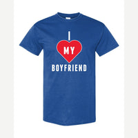 I <3 Boyfriend — Classic Tee / Royal