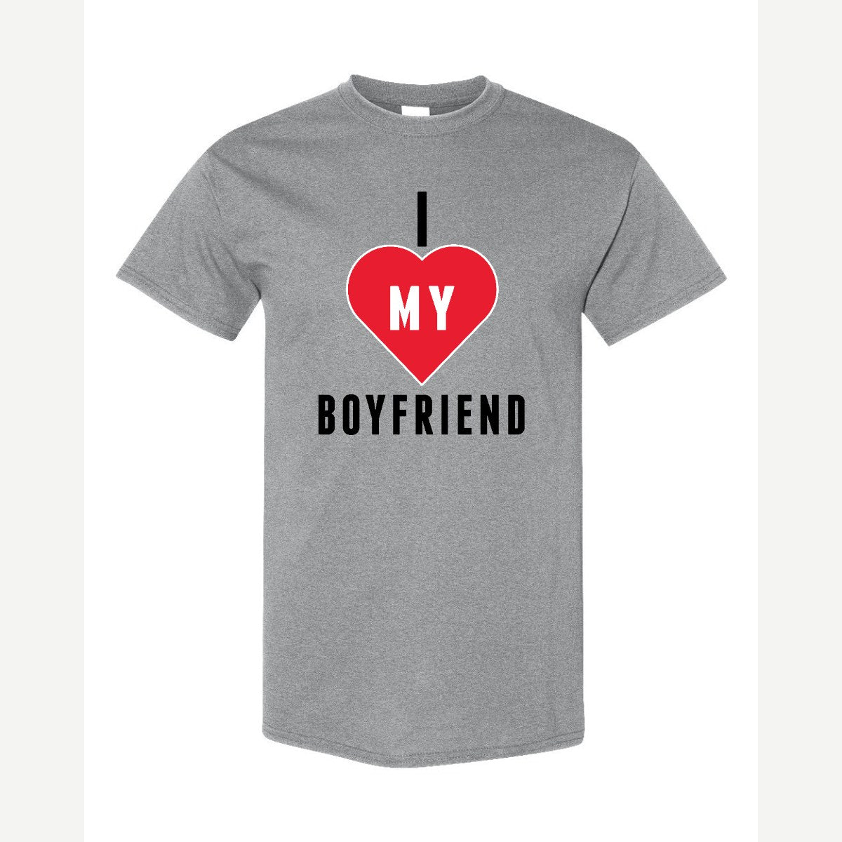 I <3 Boyfriend — Classic Tee / Sport Grey