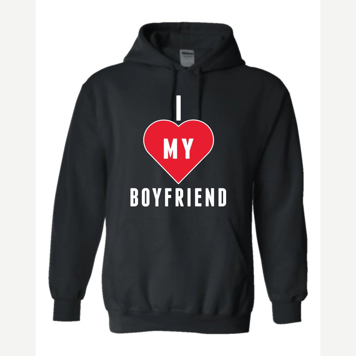 I <3 Boyfriend — Hoodie / Black
