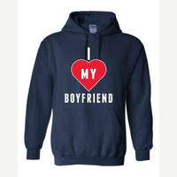 I <3 Boyfriend — Hoodie / Navy