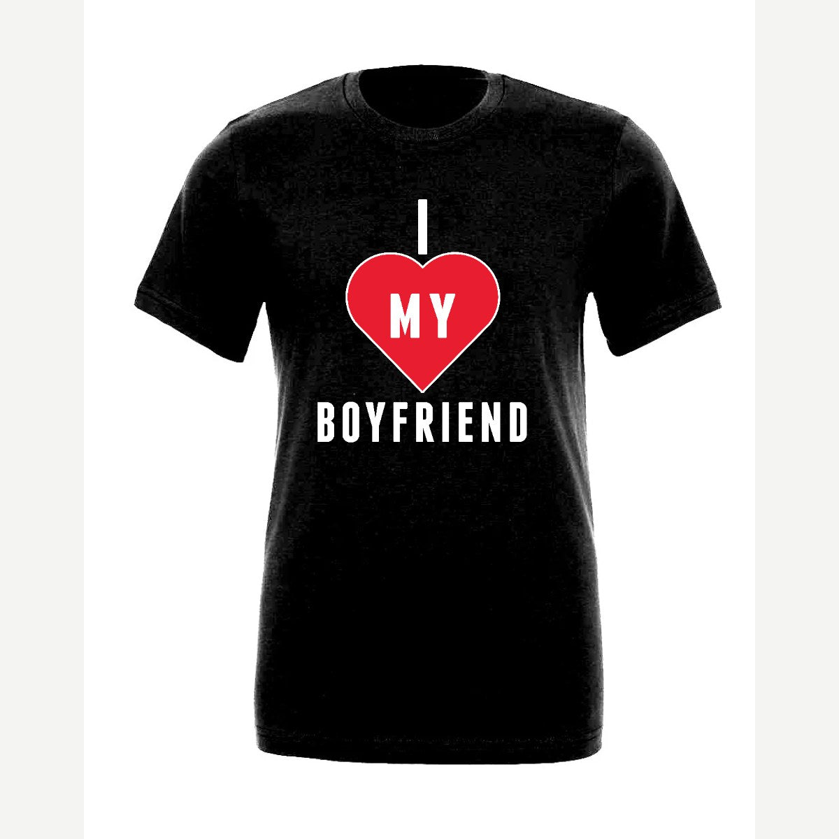 I <3 Boyfriend — Premium Tee / Black