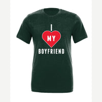 I <3 Boyfriend — Premium Tee / Forest