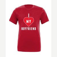 I <3 Boyfriend — Premium Tee / Red