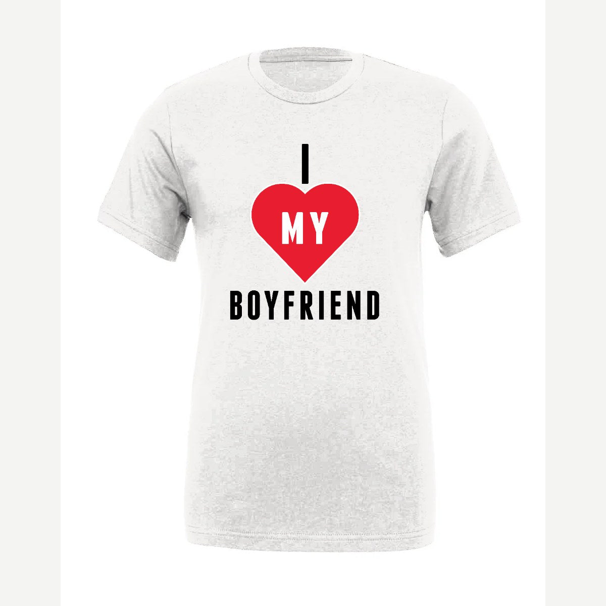 I <3 Boyfriend — Premium Tee / White
