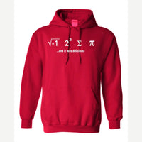 I Ate Some Pi — Hoodie / Red