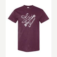 I found this Humorous — Classic Tee / Maroon