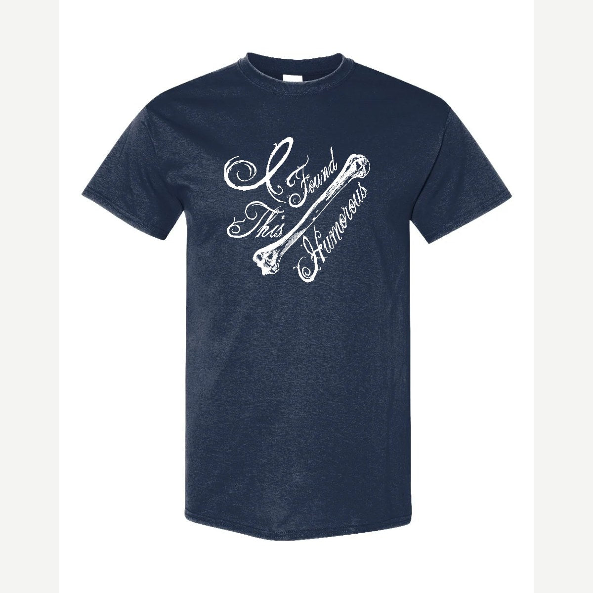 I found this Humorous — Classic Tee / Navy