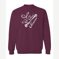 I found this Humorous — Crewneck Sweatshirt / Maroon