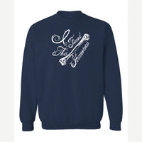 I found this Humorous — Crewneck Sweatshirt / Navy