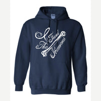 I found this Humorous — Hoodie / Navy