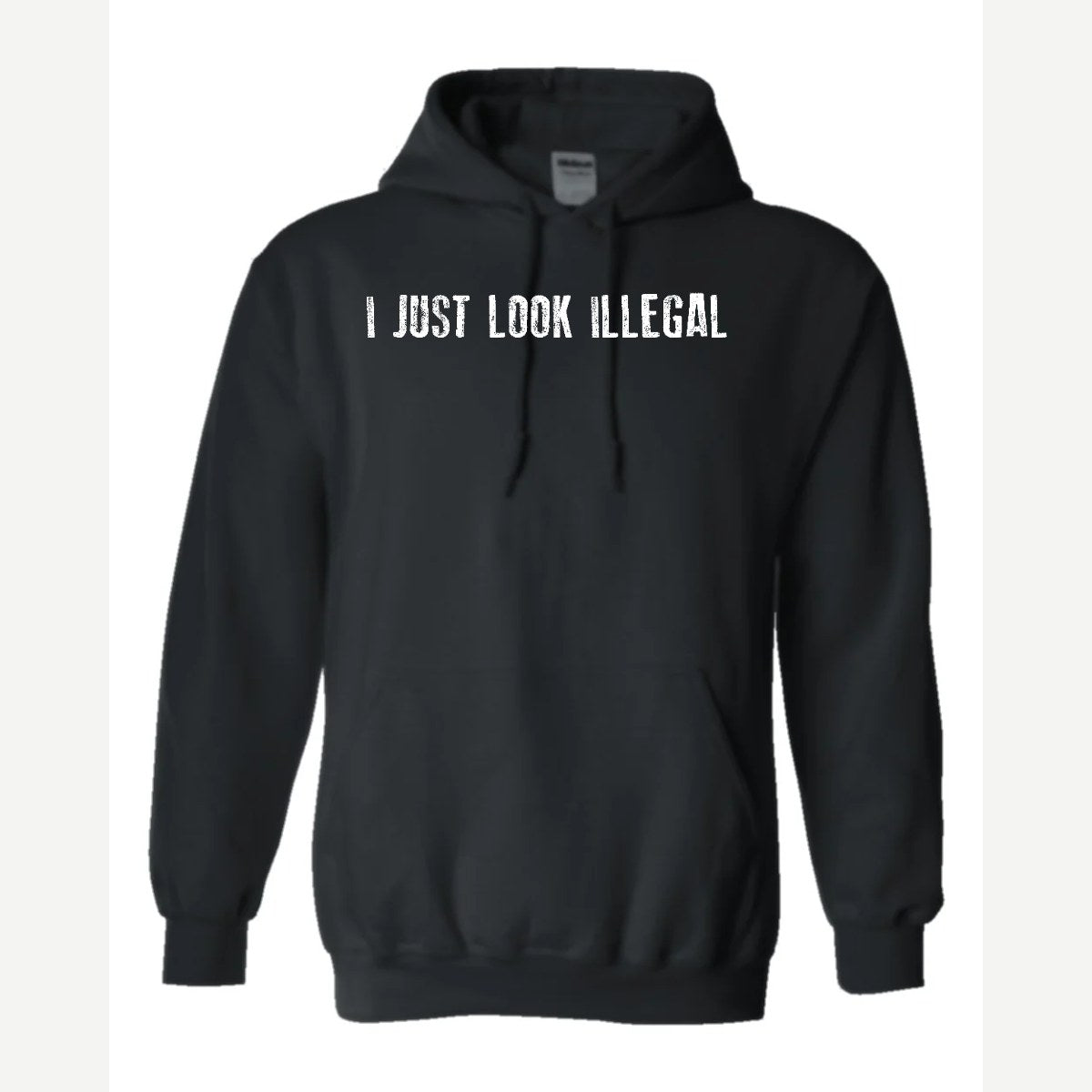 I Just Look Illegal — Hoodie / Black