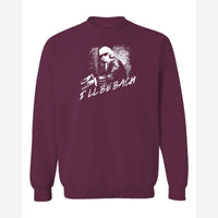 I'll Be Bach — Crewneck Sweatshirt / Maroon