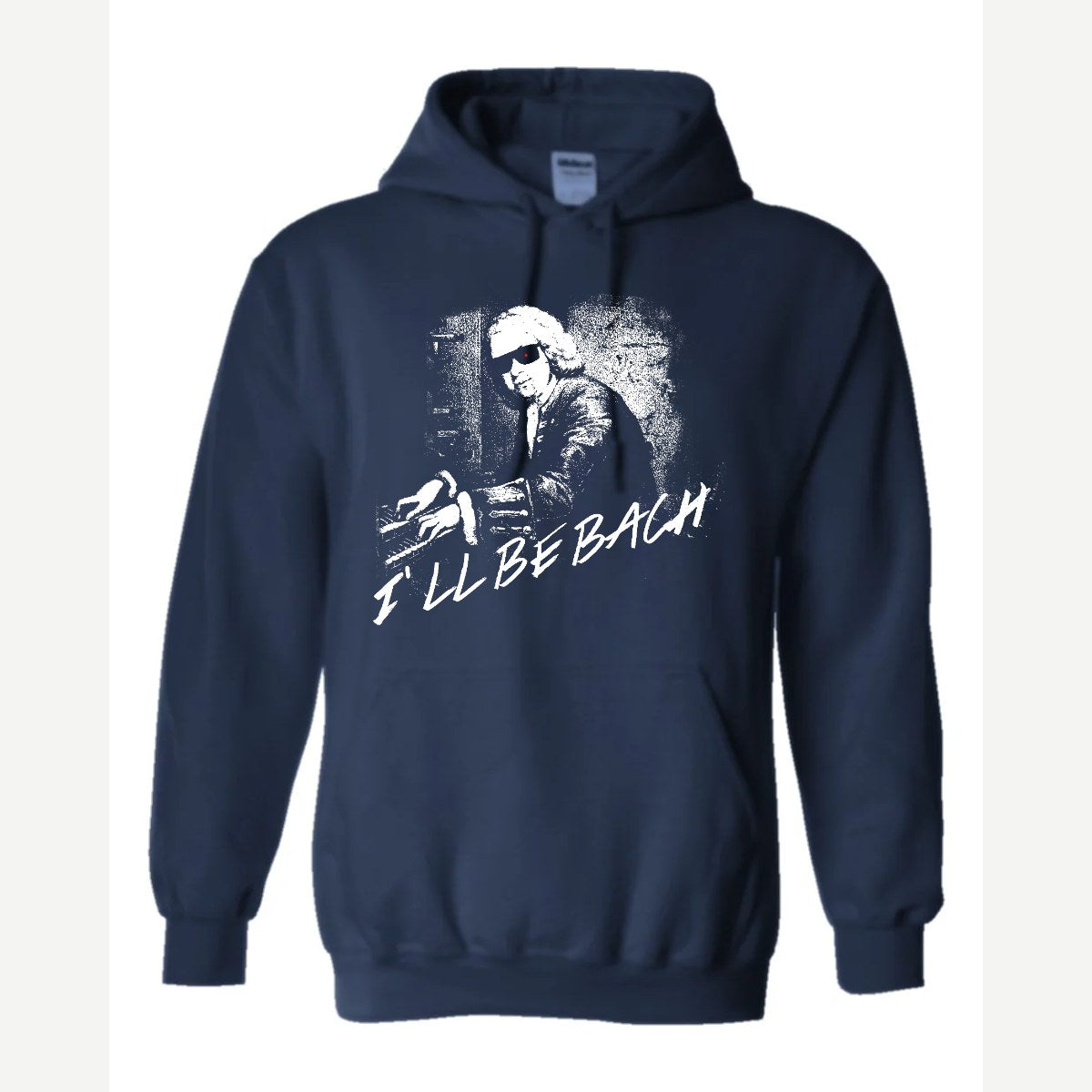 I'll Be Bach — Hoodie / Navy