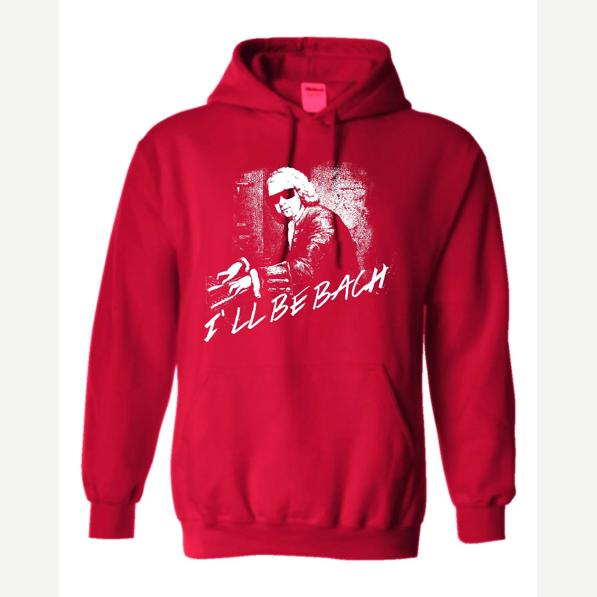 I'll Be Bach — Hoodie / Red