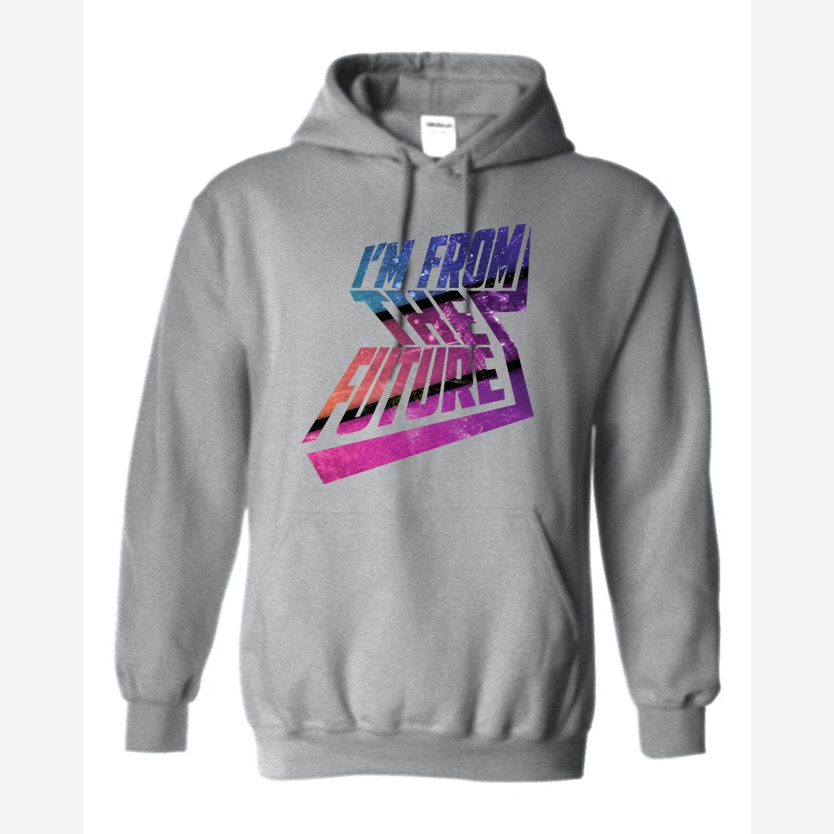 I'm From the Future — Hoodie / Sport Grey