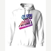 I'm From the Future — Hoodie / White