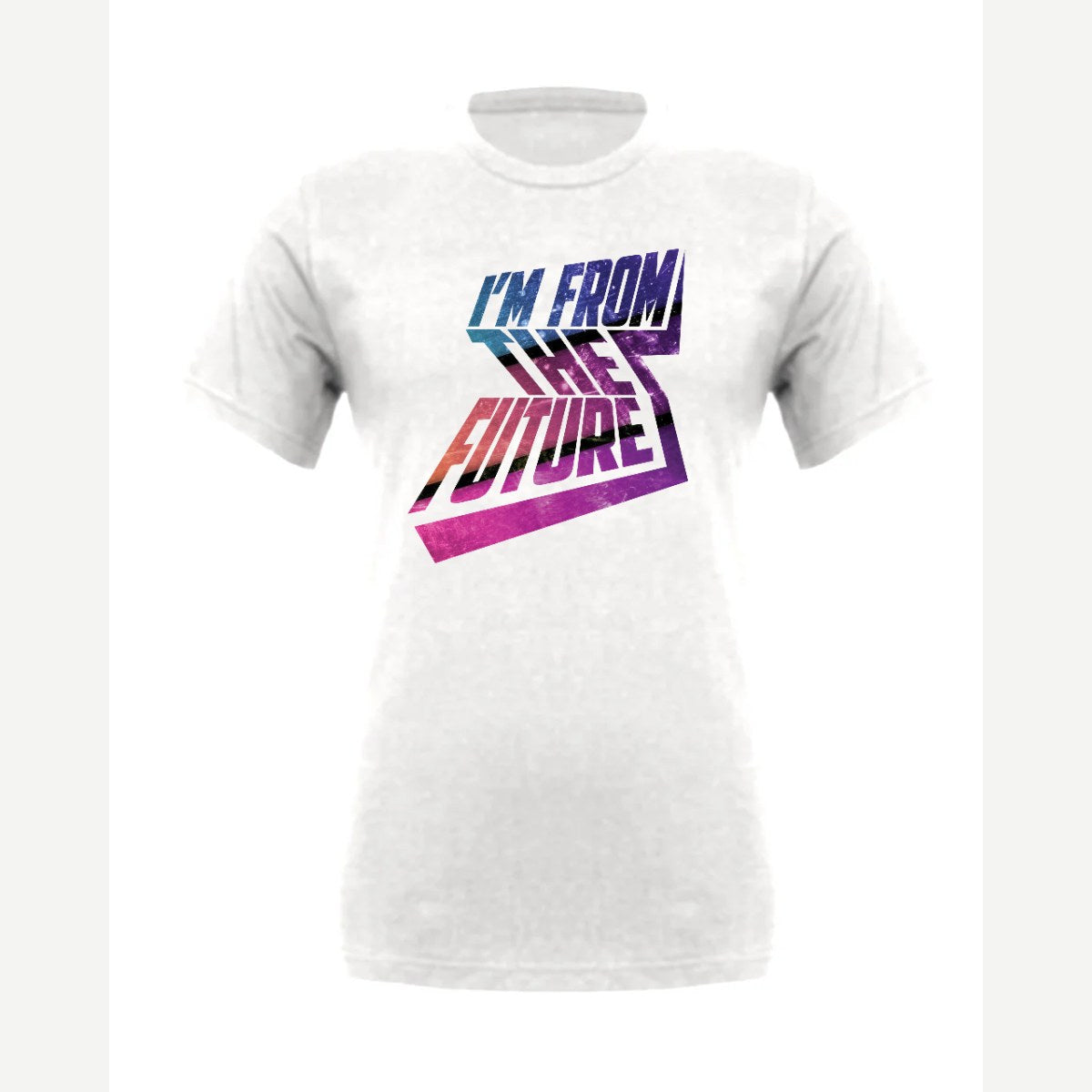 I'm From the Future — Premium Tee / White