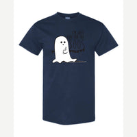 I'm Just Here for the Boos — Classic Tee / Navy