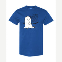 I'm Just Here for the Boos — Classic Tee / Royal