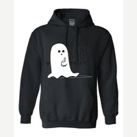 I'm Just Here for the Boos — Hoodie / Black